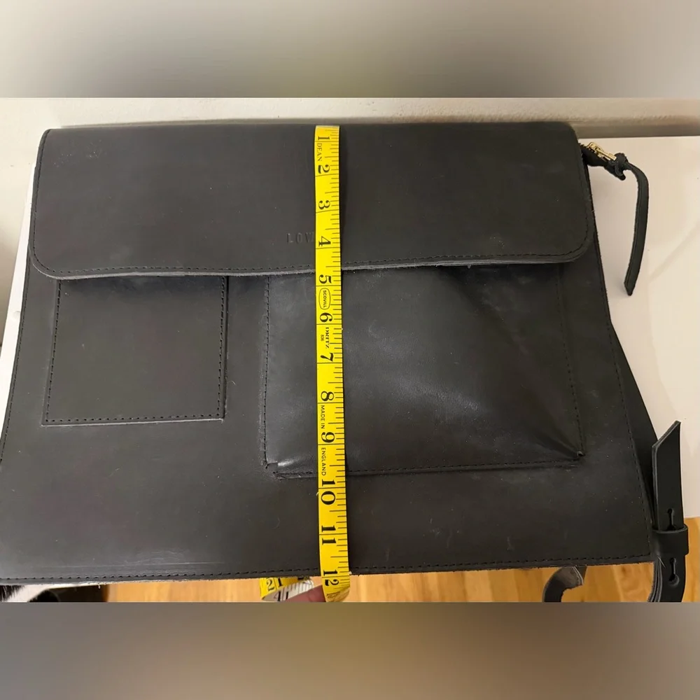 Lowell MTL Full-Grain Leather Messenger Bag, Designed & Handcrafted in Montreal